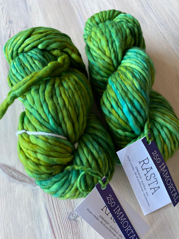 Malabrigo Rasta - Excellent yarn for quick projects! Warm, soft, and available in beautiful colors. Perfect for winter hats. Check out our collection!