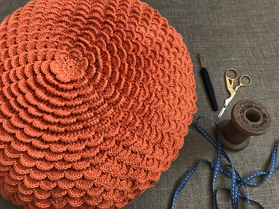Bella's Crochet Pillow.