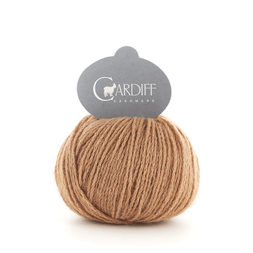 Cardiff Cashmere Cammello 25g.not dyed wool, natural, warm, camel wool